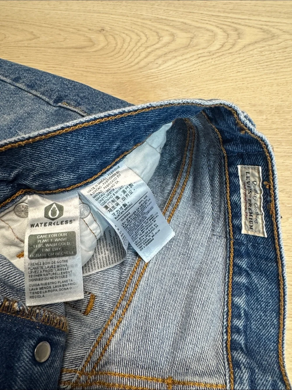 Levi’s 501 High Waisted Cutoff Shorts - Picture 3 of 5